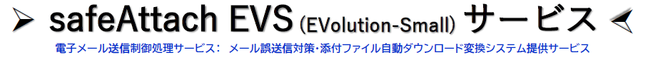 safeAttach EVSサービス