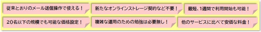 safeAttach EVS は、何が嬉しいか。